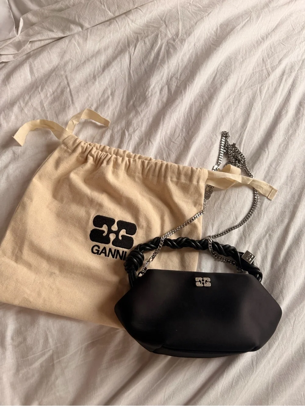 GANNI Bou Satin Mini Bag - NEW !!!
